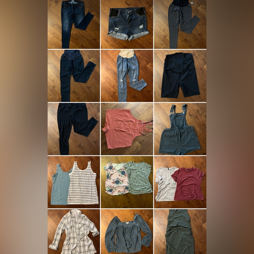Lot of Maternity Clothing